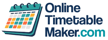 Online Timetable Maker